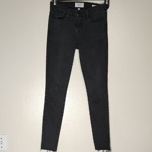 Frame Denim Women's Frame Le Skinny de Jeanne Gray Jeans Size 26